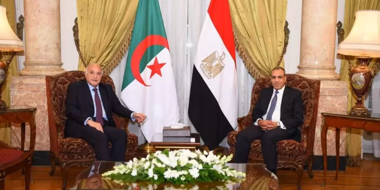 Abdel-Aati rencontre son homologue algérien 1 - Le Progrès Egyptien