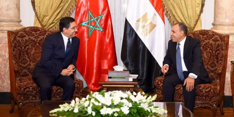 Abdel-Aati rencontre son homologue marocain 1 - Le Progrès Egyptien