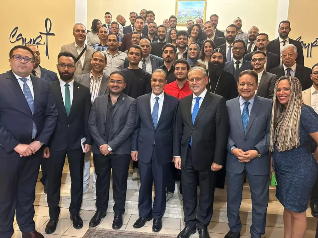 Abdel-Aati rencontre des représentants de la communauté égyptienne en Russie 6 - Le Progrès Egyptien Abdel-Aati rencontre des représentants de la communauté égyptienne en Russie 5 - Le Progrès Egyptien