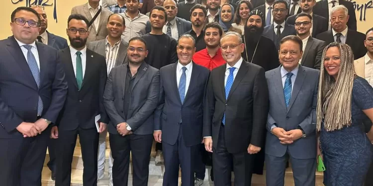 Abdel-Aati rencontre des représentants de la communauté égyptienne en Russie 2 - Le Progrès Egyptien Abdel-Aati rencontre des représentants de la communauté égyptienne en Russie 1 - Le Progrès Egyptien