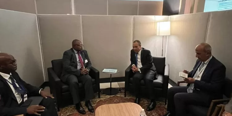 Le ministre de AE s'entretient avec son homologue zambien 2 - Le Progrès Egyptien Le ministre de AE s'entretient avec son homologue zambien 1 - Le Progrès Egyptien