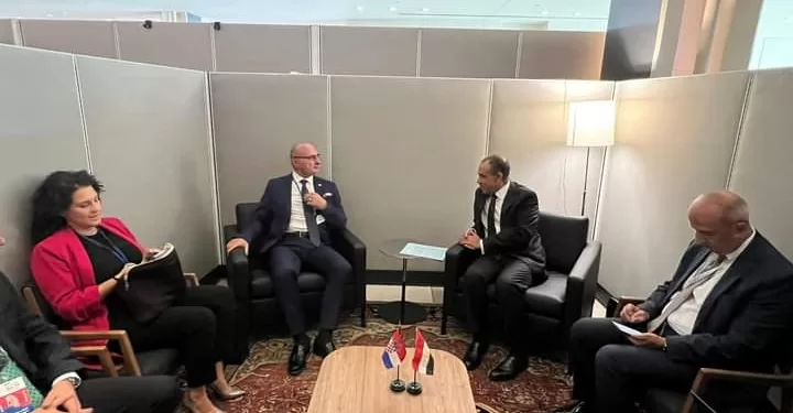 Abdel Aati rencontre son homologue croate 2 - Le Progrès Egyptien Abdel Aati rencontre son homologue croate 1 - Le Progrès Egyptien