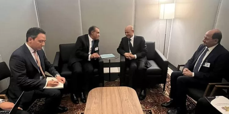 Abdel-Aati rencontre le président du Conseil présidentiel yéménite  1 - Le Progrès Egyptien
