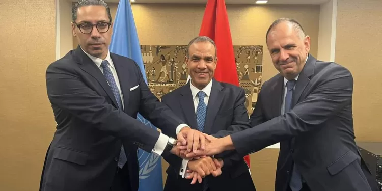 Abdel-Aati rencontre les ministres des AE de la Grèce et de Chypre 1 - Le Progrès Egyptien