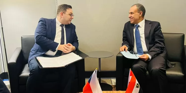 Le ministre des Affaires étrangères rencontre son homologue tchèque 1 - Le Progrès Egyptien