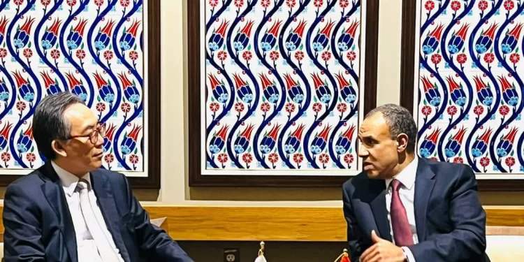 Le ministre des Affaires étrangères rencontre son homologue sud-coréen à New York 2 - Le Progrès Egyptien Le ministre des Affaires étrangères rencontre son homologue sud-coréen à New York 1 - Le Progrès Egyptien