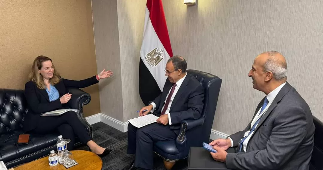 Le ministre des Affaires étrangères et de l'Immigration rencontre la Directrice générale de l'Organisation internationale pour les migrations 1 - Le Progrès Egyptien