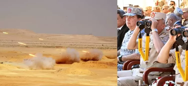Le ministre de la Défense assiste à un exercice militaire d’envergure  1 - Le Progrès Egyptien