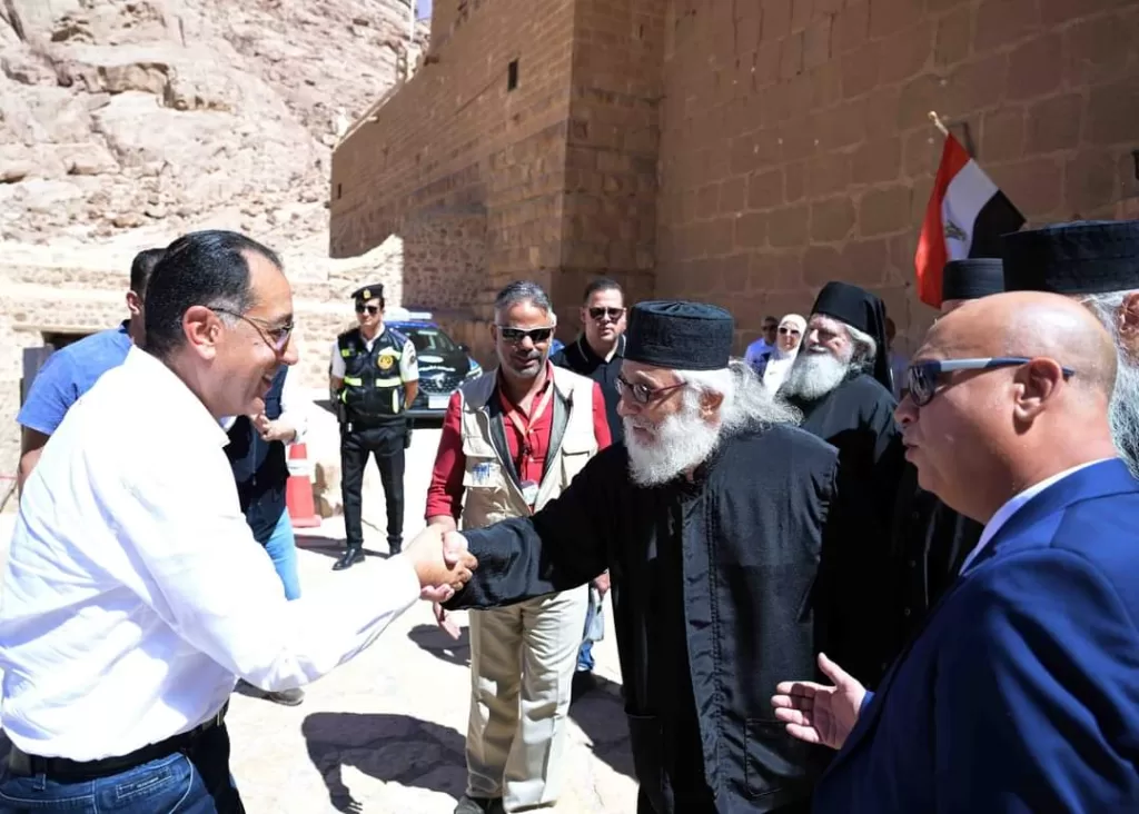 Le PM souligne la place spirituelle du monastère de Sainte-Catherine 7 - Le Progrès Egyptien