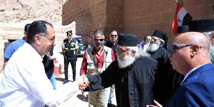 Le PM souligne la place spirituelle du monastère de Sainte-Catherine 1 - Le Progrès Egyptien