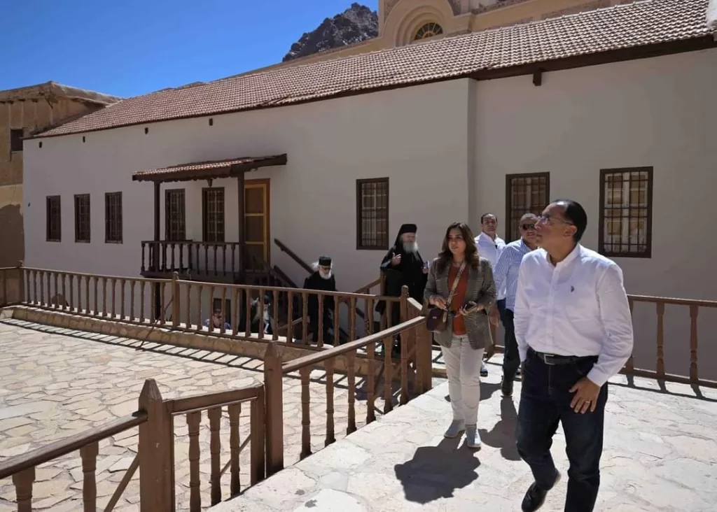 Le PM souligne la place spirituelle du monastère de Sainte-Catherine 5 - Le Progrès Egyptien