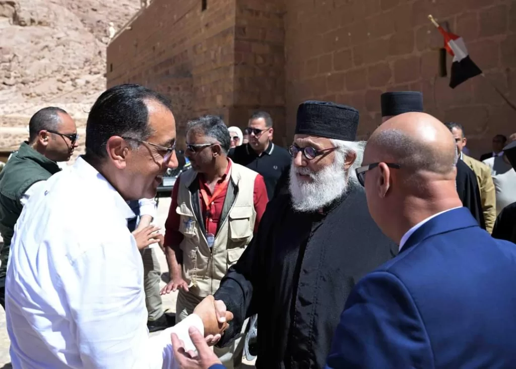 Le PM souligne la place spirituelle du monastère de Sainte-Catherine 3 - Le Progrès Egyptien