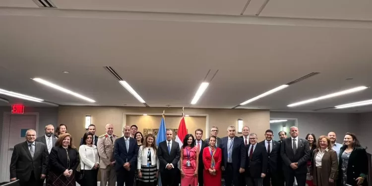 Abdel-Aati rencontre les employés égyptiens de l'ONU à New York 1 - Le Progrès Egyptien