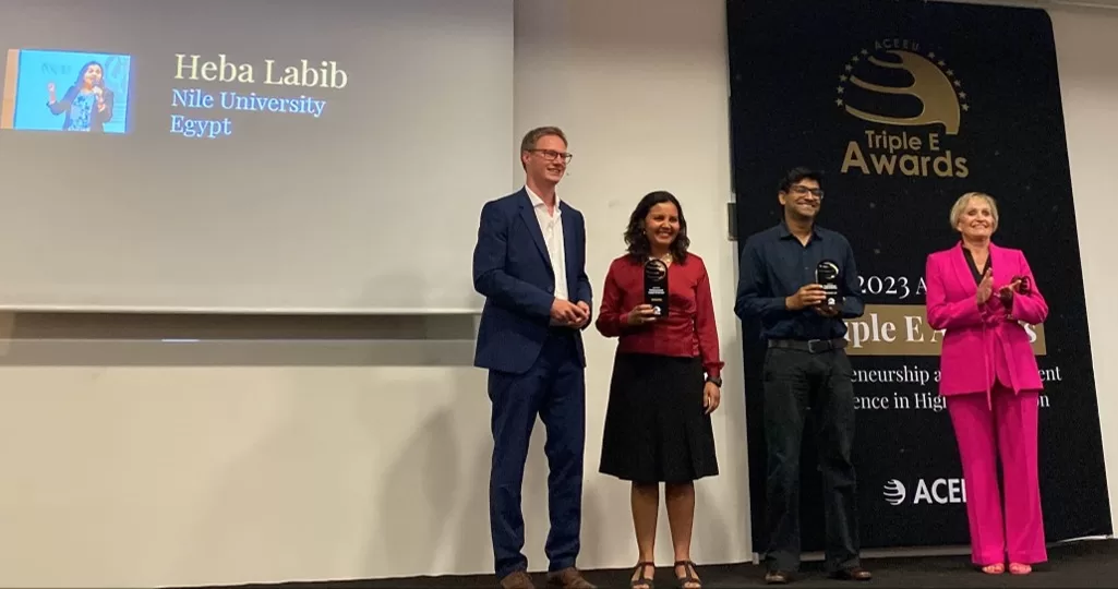 L'Egyptienne Héba Labib reçoit le prix Triple E 6 - Le Progrès Egyptien L'Egyptienne Héba Labib reçoit le prix Triple E 5 - Le Progrès Egyptien