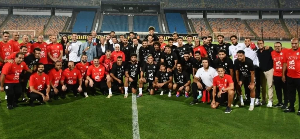 Un passage honorifique pour les champions des JO et des photos souvenirs avec Mo Salah 3 - Le Progrès Egyptien