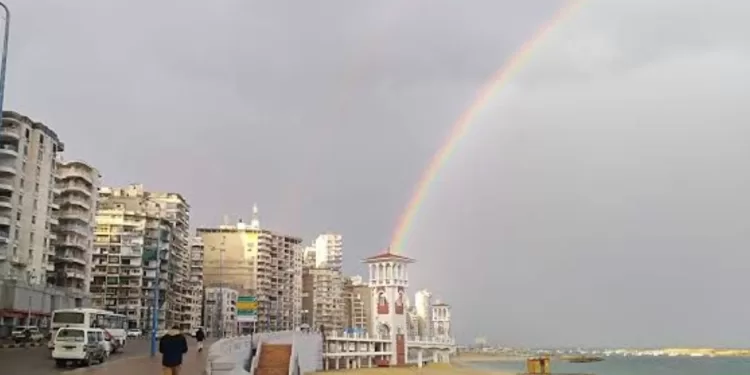 Des pluies légères s'abattent sur Alexandrie 1 - Le Progrès Egyptien