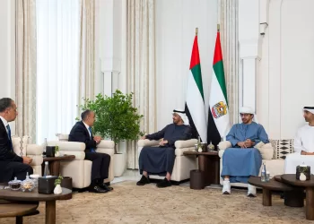 Le Président des Emirats arabes unis reçoit le chef de la diplomatie égyptienne