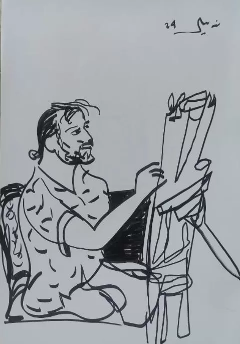 Moustafa Selim : Le maestro de l'art de l'esquisse 7 - Le Progrès Egyptien