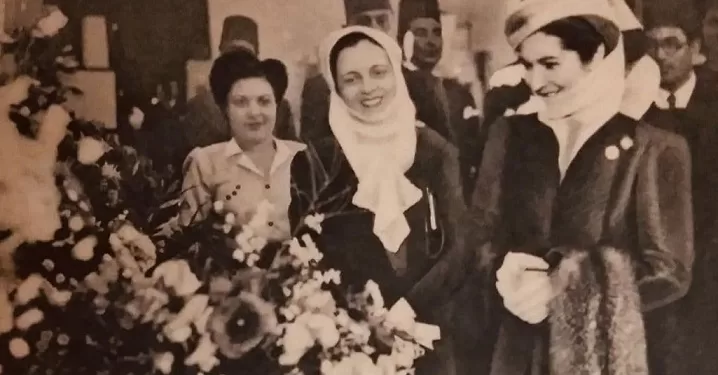 La reine Farida Zulfacar à l’exposition des fleurs de printemps 1 - Le Progrès Egyptien