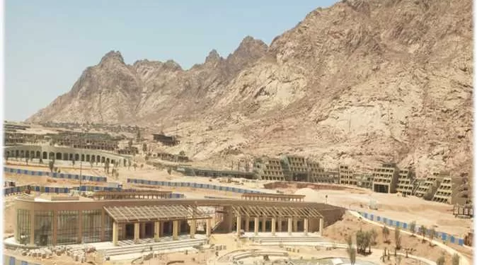 Coup de pinceau au site de la Grande Transfiguration à Sainte-Catherine   1 - Le Progrès Egyptien