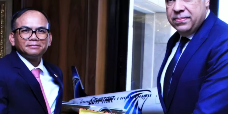 Signature d'un accord de transport aérien avec le Cambodge 1 - Le Progrès Egyptien