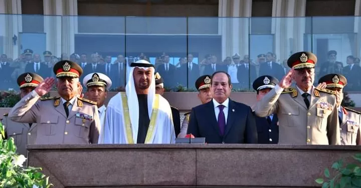 Al-Sissi et Ben Zayed à la cérémonie de sortie de promotions militaires 1 - Le Progrès Egyptien