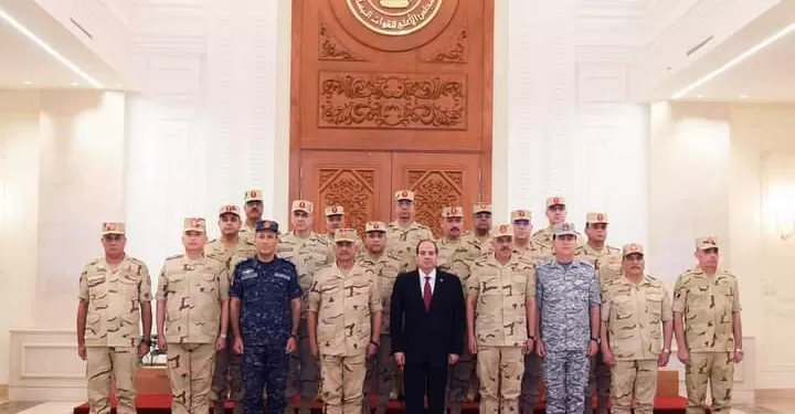 Al-Sissi conduit une réunion du CSFA 1 - Le Progrès Egyptien