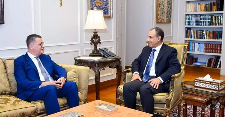 Le ministre des AE reçoit le chef de la commission des DH au Parlement 1 - Le Progrès Egyptien