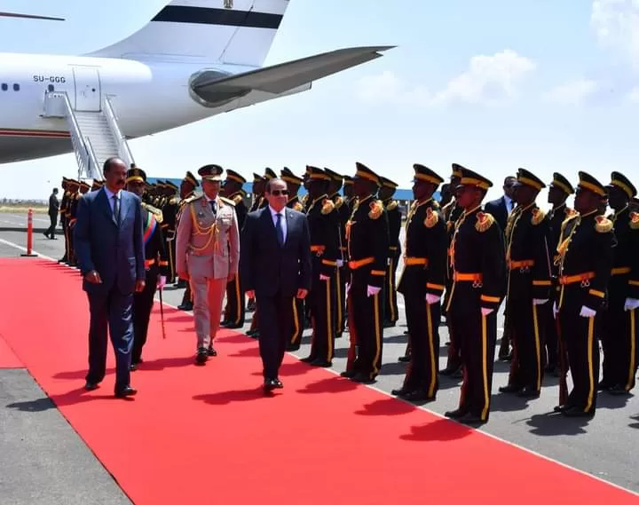 Asmara: Al-Sissi reçu par le président d'Erythrée 6 - Le Progrès Egyptien Asmara: Al-Sissi reçu par le président d'Erythrée 5 - Le Progrès Egyptien