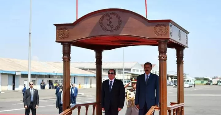 Asmara: Al-Sissi reçu par le président d'Erythrée 1 - Le Progrès Egyptien