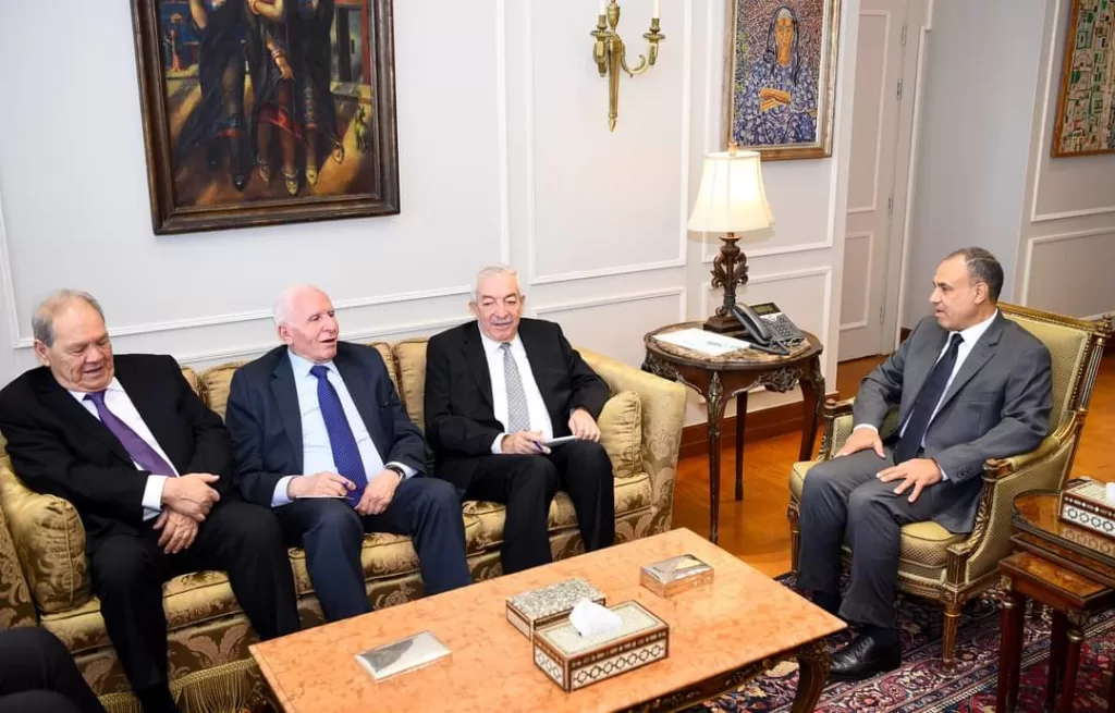 Le ministre des AE réaffirme à la délégation du Fatah la position de soutien de l'Egypte à l'Autorité palestinienne 11 - Le Progrès Egyptien