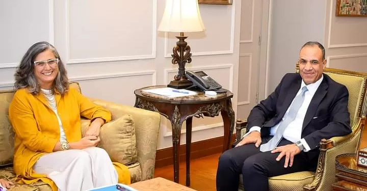 Abdel Aati reçoit la directrice exécutive d'ONU-Habitat 1 - Le Progrès Egyptien