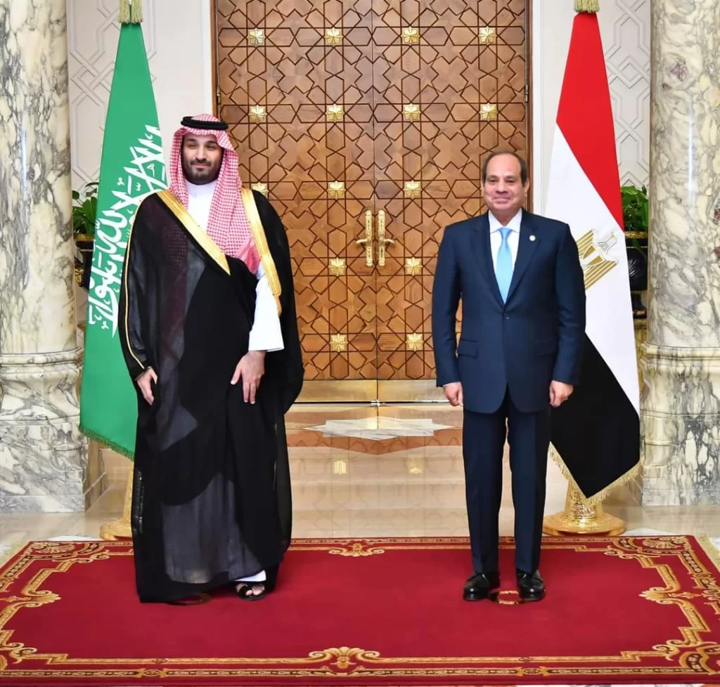 Al-Sissi reçoit le prince héritier saoudien 22 - Le Progrès Egyptien Al-Sissi reçoit le prince héritier saoudien 21 - Le Progrès Egyptien