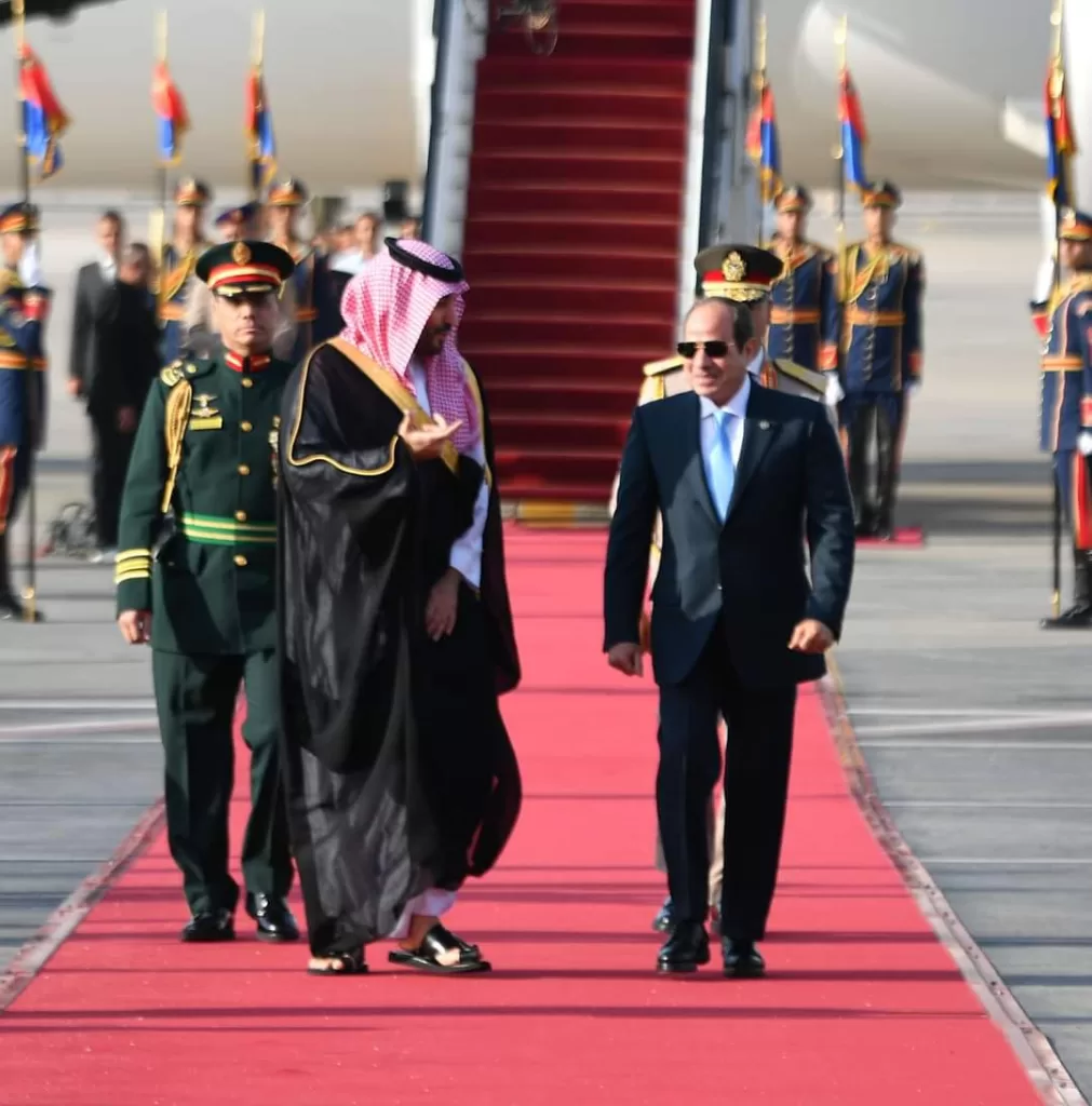 Al-Sissi reçoit le prince héritier saoudien 20 - Le Progrès Egyptien Al-Sissi reçoit le prince héritier saoudien 19 - Le Progrès Egyptien