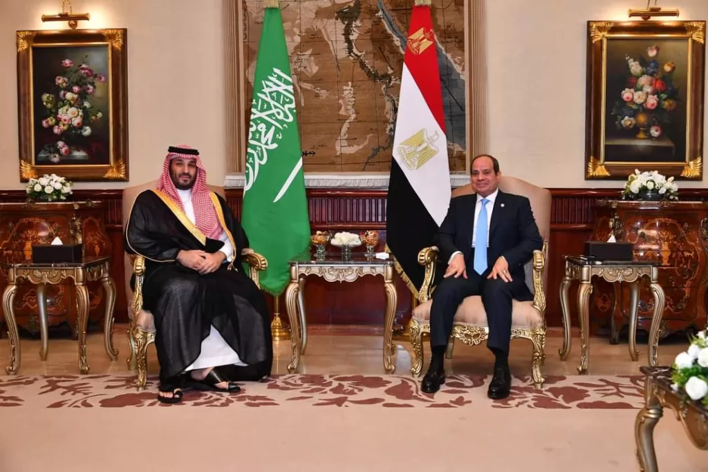 Al-Sissi reçoit le prince héritier saoudien 12 - Le Progrès Egyptien Al-Sissi reçoit le prince héritier saoudien 11 - Le Progrès Egyptien