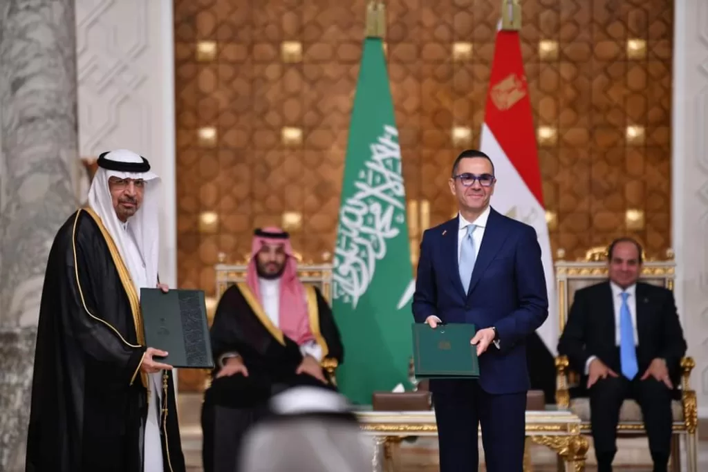 Al-Sissi reçoit le prince héritier saoudien 4 - Le Progrès Egyptien Al-Sissi reçoit le prince héritier saoudien 3 - Le Progrès Egyptien