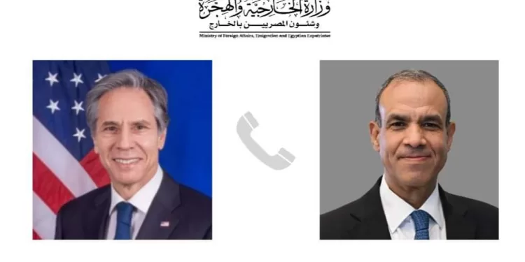 Entretien téléphonique entre le ministre Badr Abdel-Aati et le secrétaire d'État américain Antony Blinken 1 - Le Progrès Egyptien