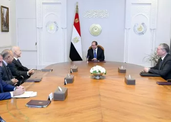 Rencontre entre le Président Abdel Fattah Al-Sissi et le PDG d’Eni