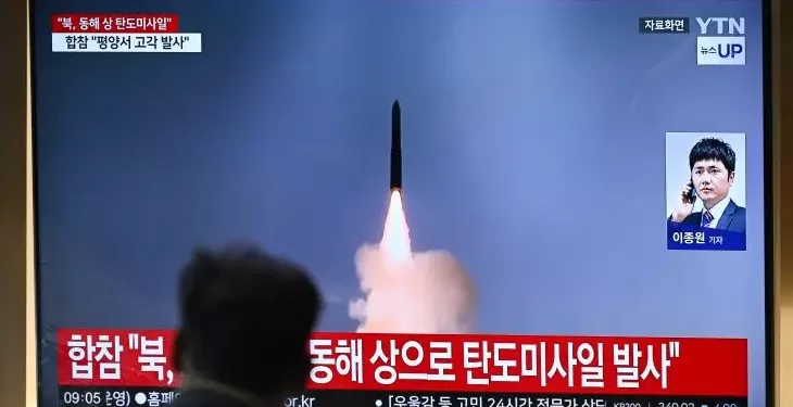 La Corée du Nord tire un missile balistique 1 - Le Progrès Egyptien