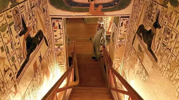 Louxor : La réouverture de la tombe de Néfertari relancera le tourisme 4 - Le Progrès Egyptien Louxor : La réouverture de la tombe de Néfertari relancera le tourisme 3 - Le Progrès Egyptien