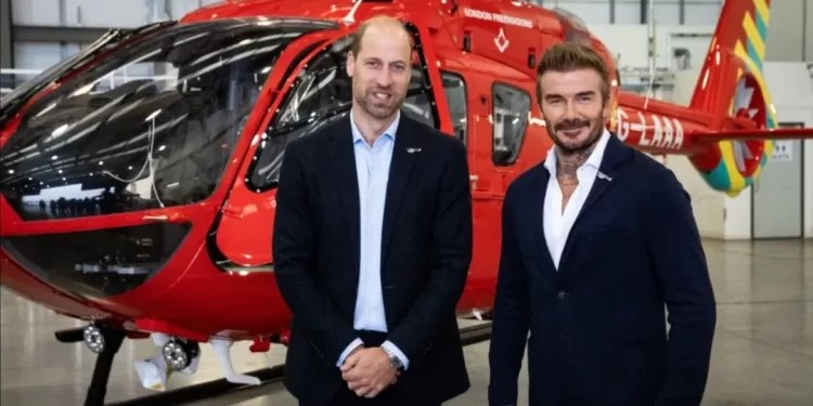 Le prince William et David Beckham, duo de choc pour sauver des vies 1 - Le Progrès Egyptien