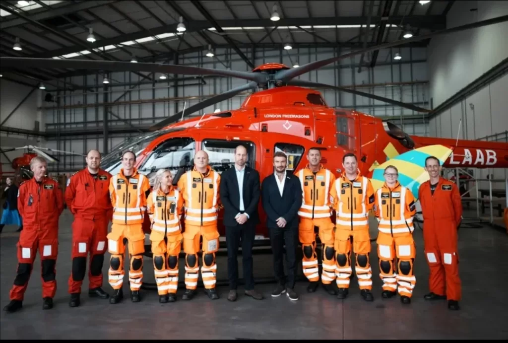 Le prince William et David Beckham, duo de choc pour sauver des vies 3 - Le Progrès Egyptien