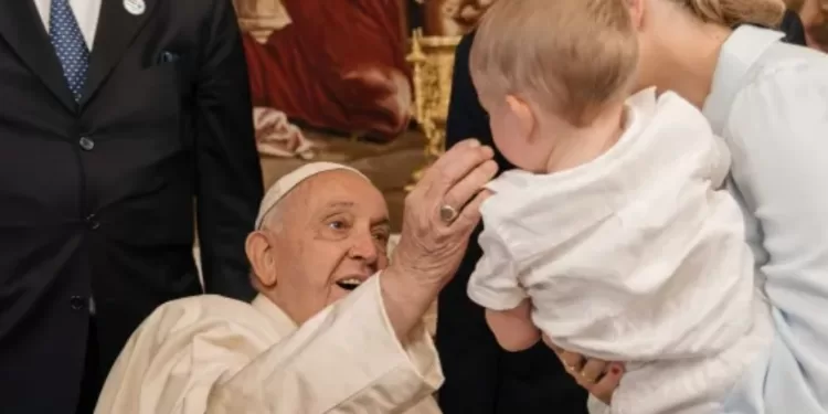 Luxembourg : Rencontre attendrissante du prince Balthazar avec le pape 1 - Le Progrès Egyptien