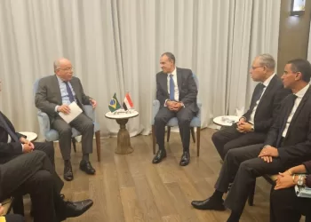 Abdel Aati s’entretient avec son homologue brésilien