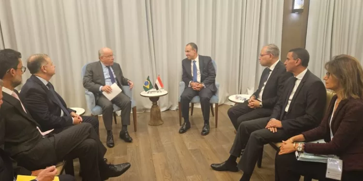 Abdel Aati s’entretient avec son homologue brésilien 1 - Le Progrès Egyptien