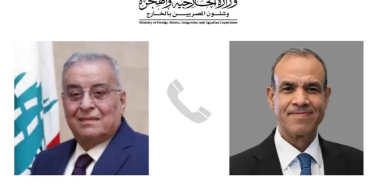 Abdel Aati et son homologue libanais examinent les récentes évolutions au Liban 1 - Le Progrès Egyptien