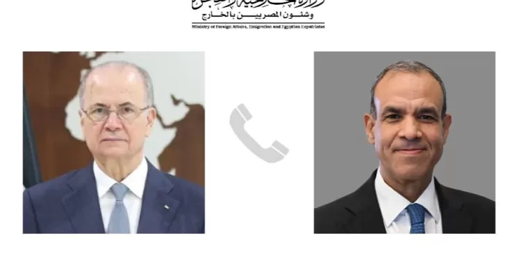 Le ministre des AE et le PM palestinien discutent des évolutions à Gaza et en Cisjordanie 1 - Le Progrès Egyptien
