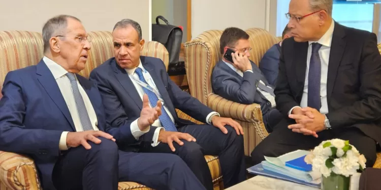 Abdel Aati et Lavrov discutent des dossiers communs entre les deux pays 1 - Le Progrès Egyptien