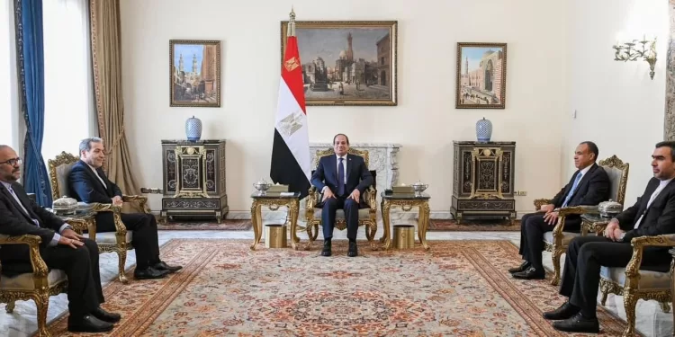 Une série d’importantes rencontres du président 2 - Le Progrès Egyptien Une série d’importantes rencontres du président 1 - Le Progrès Egyptien