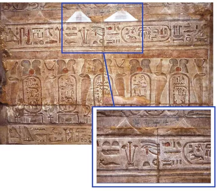 Restauration : Des inscriptions colorées sur la surface du temple d'Edfou révélées pour la première fois 6 - Le Progrès Egyptien Restauration : Des inscriptions colorées sur la surface du temple d'Edfou révélées pour la première fois 5 - Le Progrès Egyptien
